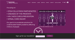 Desktop Screenshot of bedfordresearch.org